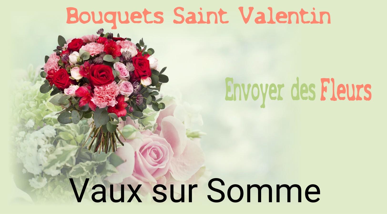Roses de Saint-Valentin livrées à Vaux-sur-Somme